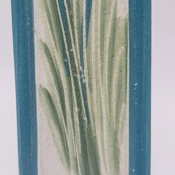 Handmade Iris Ceramic Individual Snack Tray Sushi, Tapas, Baguette Server Vtg - Picture 3 of 10